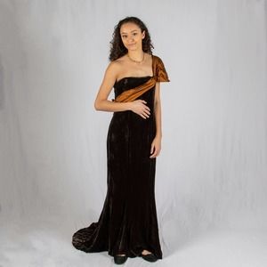 Vintage 90s Prom Dress | Bust 35" | Waist 34"